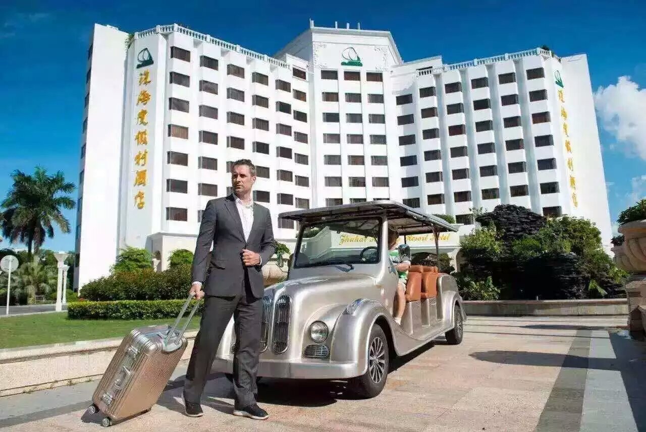 ECAR LT-S8.FB - 8 Seat Classic Wedding Cart