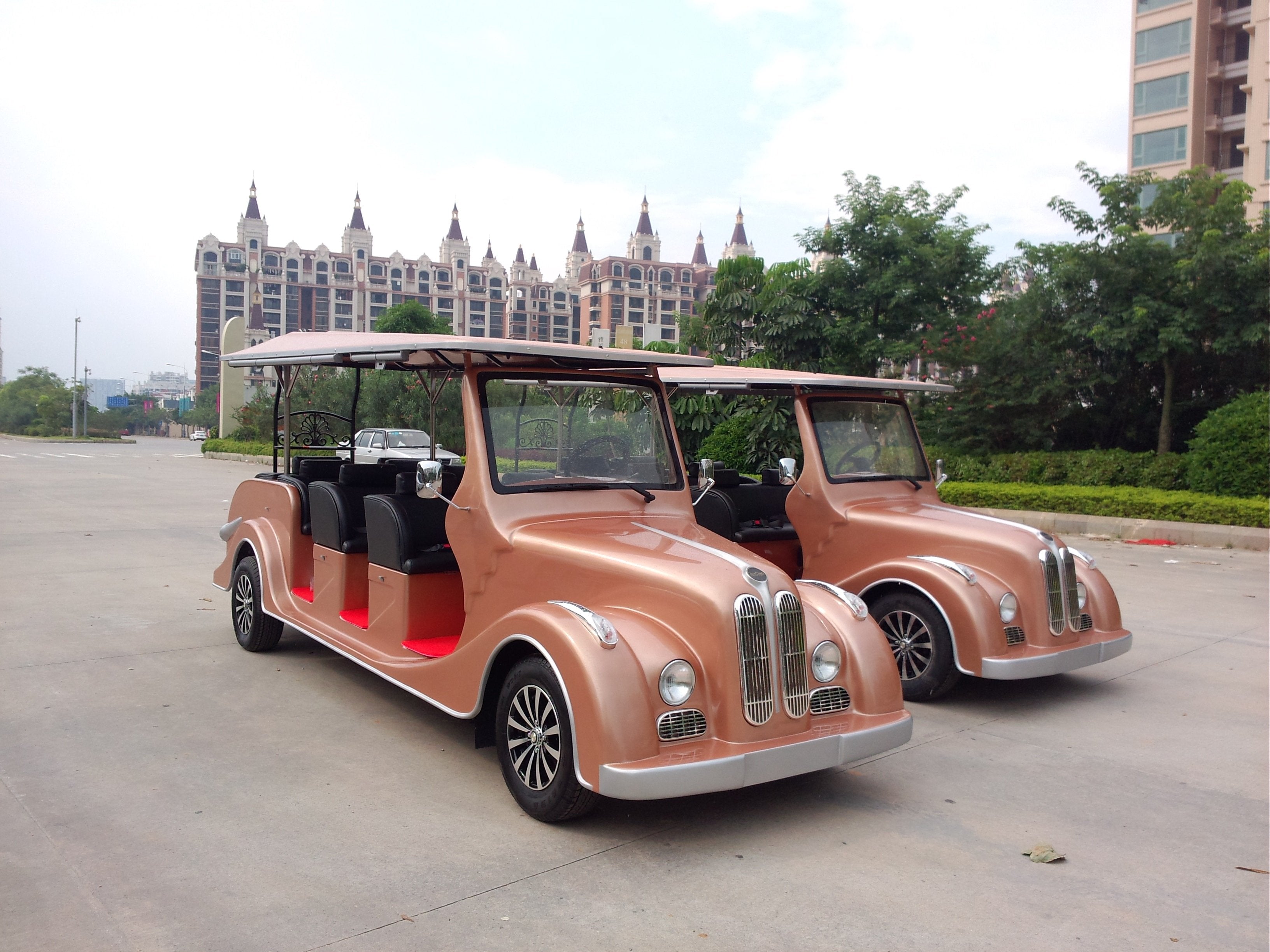 ECAR LT-S8.FB - 8 Seat Classic Wedding Cart